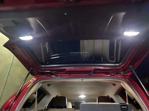 Miniatura 6 de Kit de luz interior LED blanca para Toyota 4Runner 2010-2020 2021 2022 súper brillante 6000K paquete de bombillas LED interiores + luces de Blanco