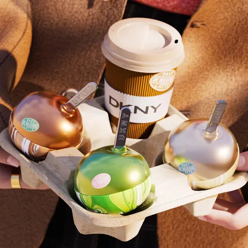 Miniatura 3 de DKNY Be Delicious Latte Pistachio Eau de Parfum Perfume en espray para mujer, 1.7 onzas líquidas