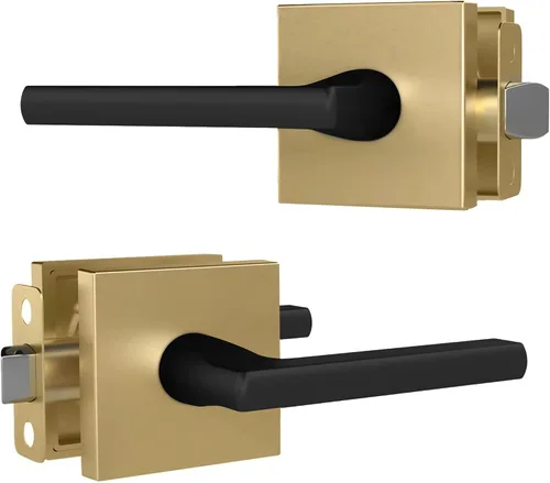 Miniatura 53 de Mega Handles - Cerrajo de entrada Prime I Cerradura de cerrojo de entrada - Cerrajo de bloqueo cuadrado de alta resistencia para puertas zurdas