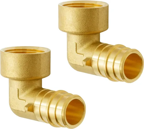 Miniatura 11 de SUNGATOR Paquete de 2 codos de oreja NPT hembra PEX A de expansión de 1/2 "x 1/2", ASTM F1960 solo para tubos Pex-A