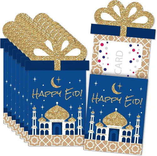 Miniatura 8 de Big Dot of Happiness Ramadán - DIY Eid Mubarak Party Money Holder Gift - Cash Cake