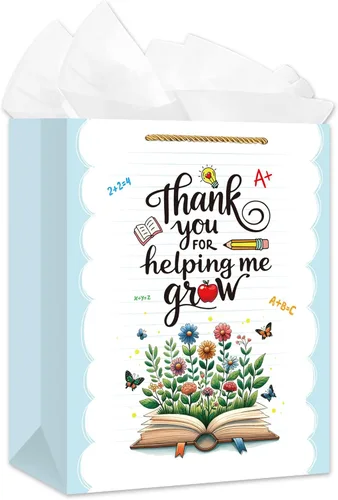 Miniatura 17 de WaaHome Bolsa de regalo para el primer día de la madre con papel de seda, regalos para el primer día de la madre para primera vez, esperando, nueva