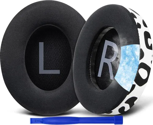 Miniatura 12 de SOULWIT Almohadillas de enfriamiento para auriculares inalámbricos Bose 700 (NC700), almohadillas con tela de seda de hielo, espuma con cancelación