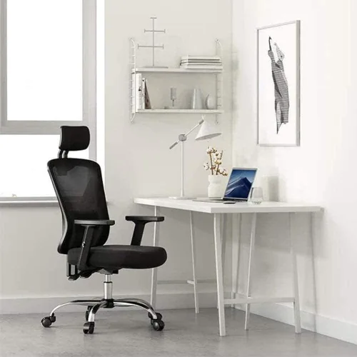 Miniatura 4 de Ergonomic Office Chair High Back Mesh Office Chair Computer Chair Desk Chair with 3D Armrest and Adjustable Headrest Ergonomic Curved Lumbar