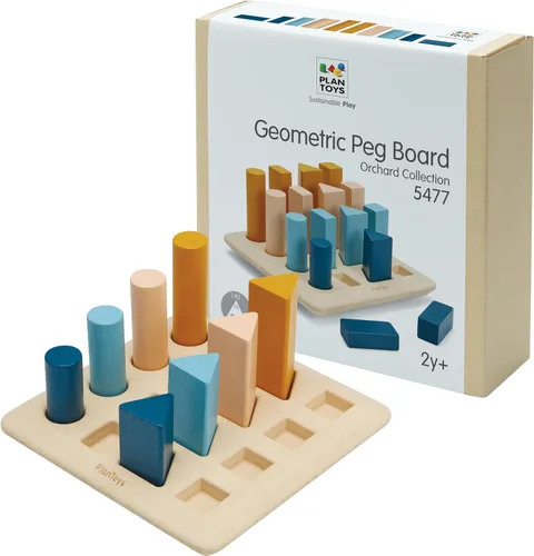 Miniatura 10 de PlanToys® Creative Peg Board juguete de madera para niños de 3 años en adelante Juego educativo Montessori para la imaginación, habilidades