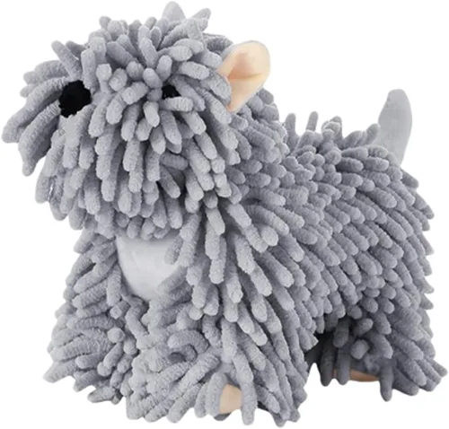 Miniatura 13 de Toalla de mano de chenilla, toalla de bola de chenilla suave y absorbente, toallas de microfibra para baño (01)