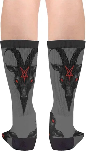 Miniatura 2 de Mouxue Calcetines locos del tubo del equipo de la novedad divertida, calcetines casuales del vestido de las mujeres de los hombres