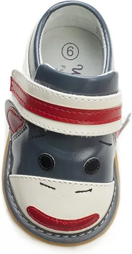 Miniatura 4 de Wee Squeak Zapatos chirriantes para niños pequeños con chirriador extraíble en estilos y colores divertidos para niños y niñas