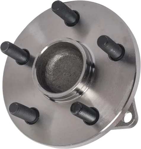 Miniatura 4 de 512403 (para FWD con 1.8L 1798cc y ABS de 4 ruedas, 5 orejetas) Buje de rueda trasera y conjunto de cojinete para 2009-2010 Po-ntiac Vibe