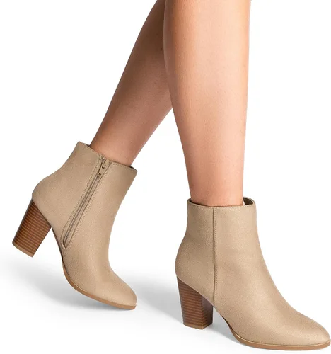 Miniatura 7 de DREAM PAIRS - Botines de tacón ancho con bloque para mujer