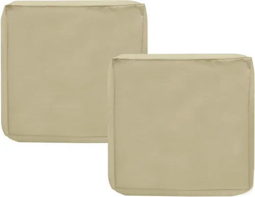 Miniatura 36 de Sqodok - Fundas para cojines de patio de 18 x 18, fundas impermeables para cojines de exterior de repuesto, 2 unidades, fundas para asientos