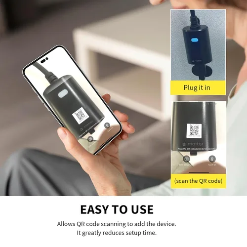 Miniatura 2 de Enchufe inteligente para exteriores con enchufe WiFi resistente, control remoto, impermeable, compatible con Alexa Google Assistant, no requiere