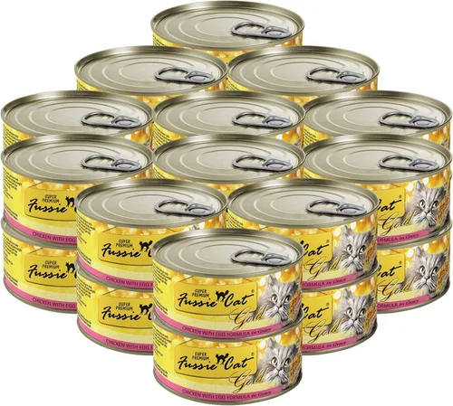 Miniatura 13 de Fussie Cat Fórmula de pollo súper premium en salsa sin granos, comida húmeda para gatos de 2.82 onzas, caja de 24