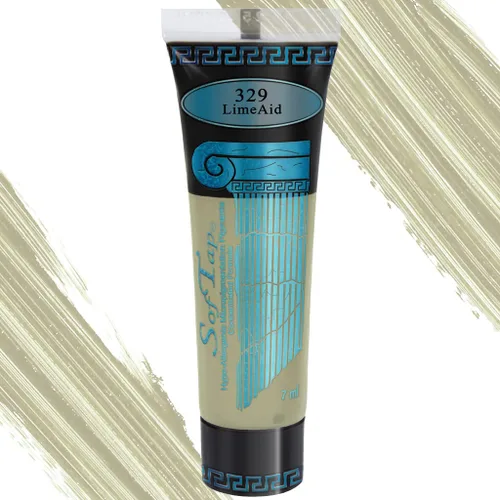 SofTap Pigmento de corrección PMU Lime-Aid Neutralizador rojo naranja para cejas y delineador de ojos Tinta de maquillaje permanente sin carbono
