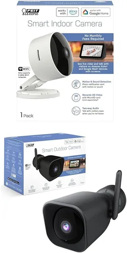 Miniatura 13 de Feit Electric CAM/WM/WiFi 1080p HD Cámara de seguridad para exteriores con Wifi para el hogar inteligente con visión nocturna Negro