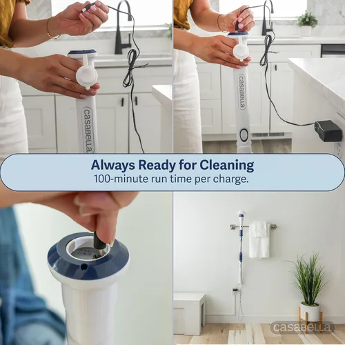 Miniatura 4 de Casabella Cabezales de cepillo de repuesto Power Spin Scrubber