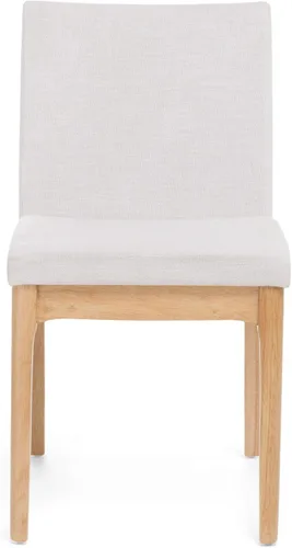 Miniatura 9 de Christopher Knight Home Benson Mid-Century Modern - Juego de comedor de 7 piezas, color beige claro y roble natural