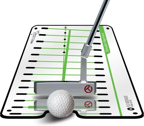 Espejo de Putting de Golf - Ayudas de Entrenamiento de Golf para Hombres y Mujeres - Ayuda de Entrenamiento de Putting Pro Path Aprobada por