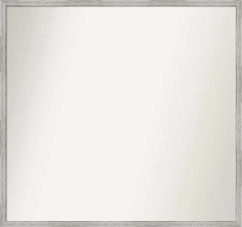 Miniatura 133 de Amanti Art Espejo de baño blanco para sobre el fregadero, 32 x 45 pulgadas, espejo de tocador rectangular blanco esbelto, marco de madera moderno