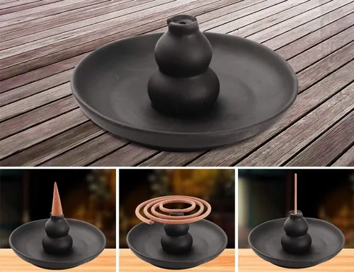 Miniatura 6 de Quemador de incienso estilo zen, budista