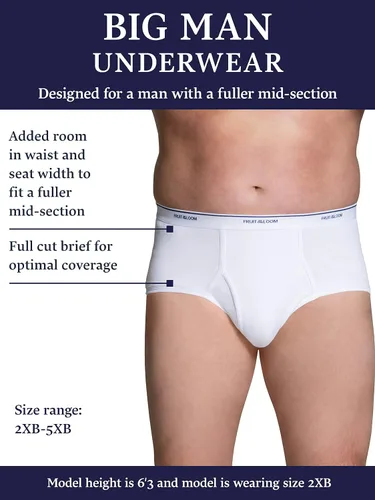 Miniatura 4 de Fruit of the Loom Men's Big and Tall Tag-Free Underwear