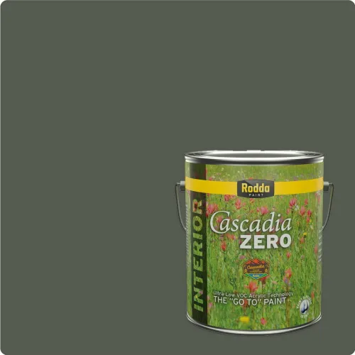 Miniatura 102 de Rodda Paint CASCADIA XL Pintura e imprimación satinada exterior en uno, cuarto de galón, reina africana