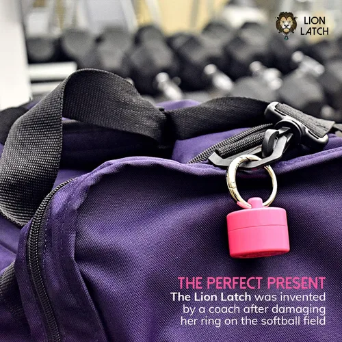 Miniatura 8 de Caja de joyería con cierre Lion Latch, menta.