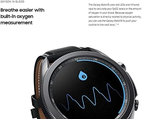 Miniatura 8 de Samsung Reloj inteligente Galaxy Watch3 2020 (Bluetooth + Wi-Fi + GPS) Modelo internacional (plata, 1.614 in)