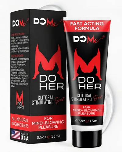 Do Her Gel Arousal Femenino - Potenciador de la sensación del clítoris - Gel íntimo intenso para mayor placer - Fórmula a base de plantas para