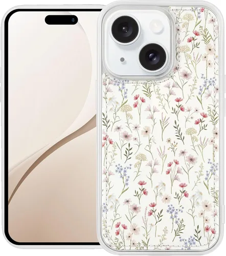 Miniatura 30 de Walli Fundas para iPhone 17 Pro, estética, magnética, compatible con cartera magnética y accesorios, bonita funda de piel vegana para iPhone 17 Pro