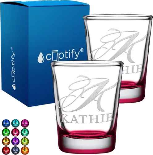 Miniatura 17 de Juego de 2 vasos de chupito personalizados para hombre, fondo azul, 2 onzas, grabados, regalo personalizado para cumpleaños, bodas, día del padre