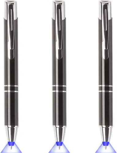 Miniatura 13 de Bolígrafo con luz, bolígrafo iluminado, bolígrafos iluminados brillantes para escribir en la oscuridad, linterna de luz LED, bolígrafo de enfermeras