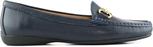Miniatura 3 de Mocasines de cuero genuino con hebilla para mujer