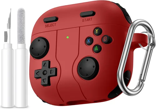Miniatura 26 de Getino Funda de Juego para Estuche de AirPods Pro 3 2025, Cubierta de Silicona a Prueba de Golpes para Apple AirPods Pro 3 – con Kit de Limpieza