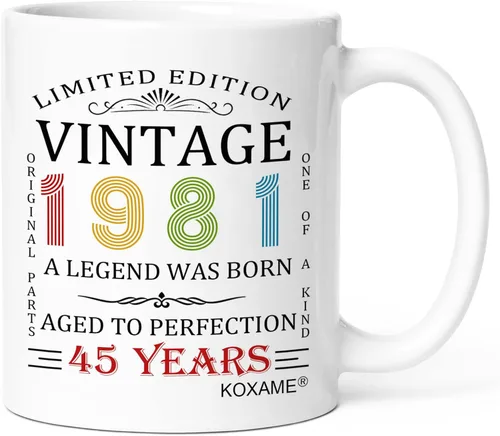 Miniatura 9 de Regalos de cumpleaños número 100 para hombres, taza de café vintage de 1926 de 11 onzas para mujeres, regalo de broma para hombre de 100 años