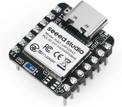 Miniatura 7 de Seeed Studio XIAO nRF52840 Sense - Soporta Arduino/CircuitPython - Bluetooth 5.0 NFC con antena incorporada, MCU con IMU de 6 ejes Funciona