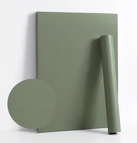 Miniatura 37 de Dimoon Papel Tapiz Verde de 236''x23.6'' para Despegar y Pegar Papel de Contacto Moderno Autoadhesivo Papel de Pared Removible Amigable para Verde