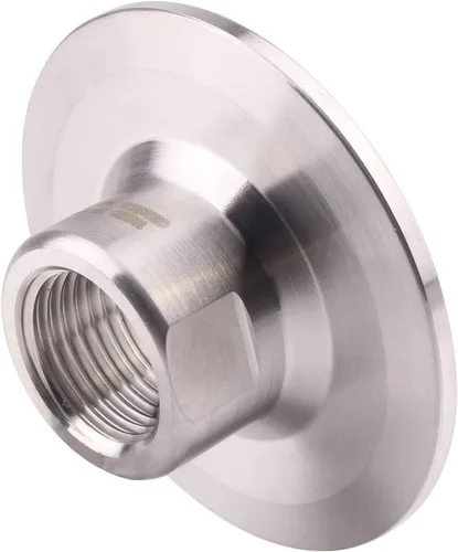 Miniatura 12 de DERNORD Abrazadera Sanitaria Tri a NPT Hembra Tri Clover (1" NPT Hembra (abrazadera Tri de 1.5 pulgadas))