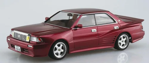 Miniatura 3 de Aoshima 1989 UZS131 Toyota Crown (Blister Style) Kit de modelo a escala 1:24