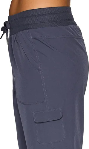Miniatura 26 de RBX - Pantalón capri deportivo con cordón,ligero, con bolsillos y estilo cargo, para mujer