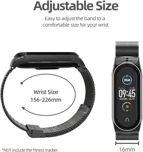 Miniatura 5 de Correa para Xiaomi Mi Band 5 Mi Band 6 Correa de repuesto transpirable para Band 4/Mi Band 3 Smartwatch Straps Pulsera Pulsera para Mujeres Hombres