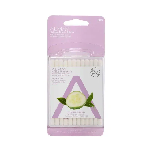 Miniatura 3 de Almay Almohadillas removedoras de maquillaje de ojos sin aceite, 24
