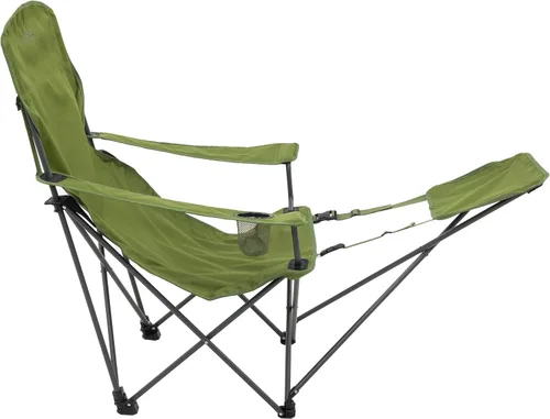 Miniatura 5 de ALPS Mountaineering Sillas de camping Escape Lounge para adultos con reposapiés y reposabrazos ajustables, marco de acero resistente, diseño