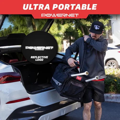 Miniatura 5 de PowerNet Pro Duffle Bag, Softball Baseball Bag, Baseball Gear Bag, Baseball Bat Bag with Internal Bat Sleeves, Baseball Bags with Padded Strap &