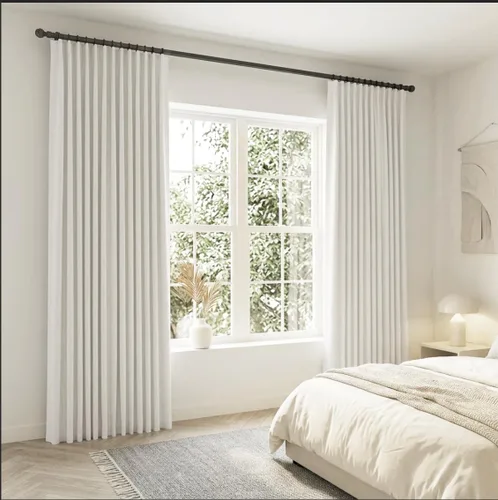 Miniatura 81 de SHINELAND Cortinas opacas cortas para ventanas de dormitorio, cortinas de baño, 45 pulgadas de largo