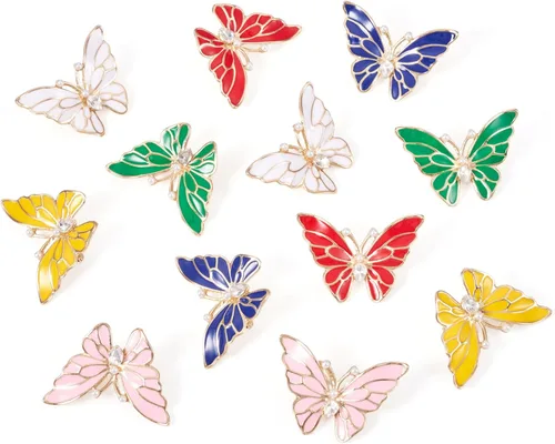 Miniatura 195 de Pandahall - Broches esmaltados de aleación con varios temas, broche de solapa, juego de pines esmaltados