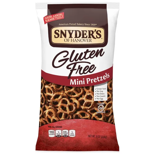 Snyder's of Hanover - Barras de pretzel, sin gluten