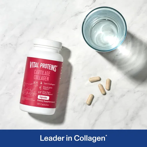 Miniatura 2 de Vital Proteins - Píldoras de colágeno de cartílago, suplemento de colágeno tipo II y sulfato de condroitina para la recuperación y cabello, piel