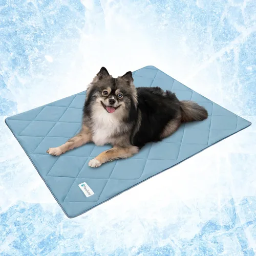 Miniatura 23 de PetAmi Manta Refrigerante Premium para Perros Manta Ligera y Esponjosa para Mascotas, Funda de Cama para Perros, Gatos y Cachorros Manta