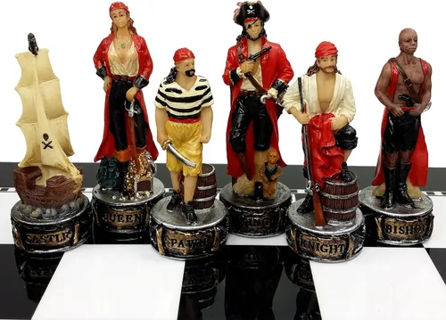 Miniatura 15 de Alicia en el país de las maravillas Fantasy Chess Men Set - NO Board